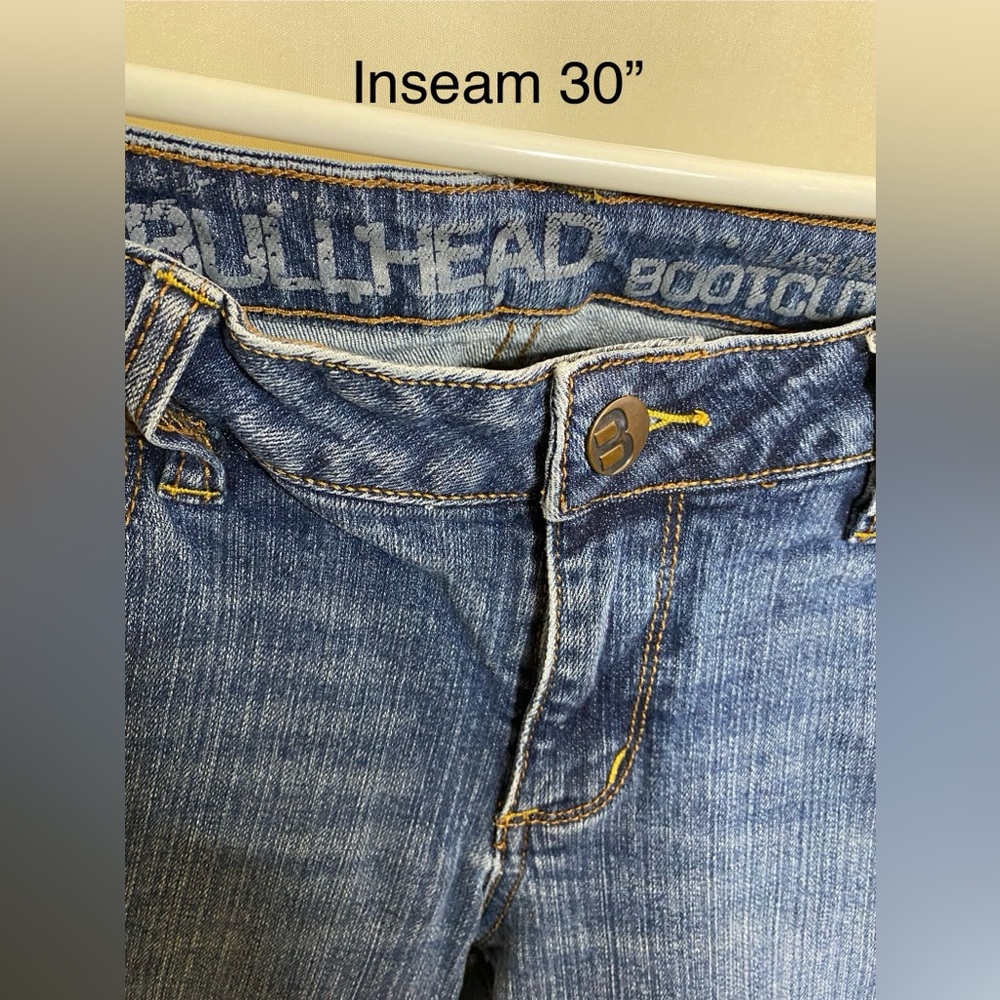 Bullhead Bootcut Slightly Distressed Jeans - Picture 2 of 5